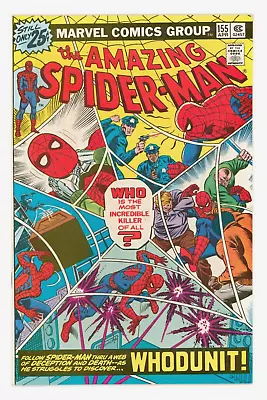 Buy Amazing Spider-Man #155 VFN+ 8.5 Vs Tallon And Master Planner • 29.95£