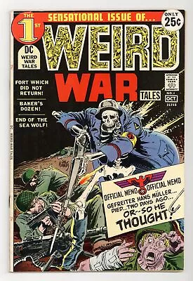 Buy Weird War Tales #1 VG 4.0 1971 • 85.43£