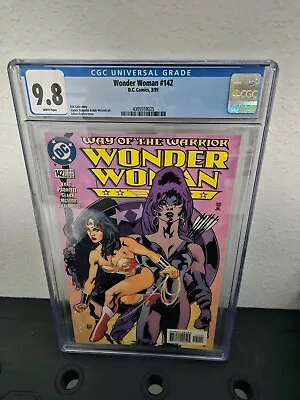 Buy Wonder Woman #142 DC Comics 1/99 Adam Hughes Cover CGC 9.8 • 74.55£