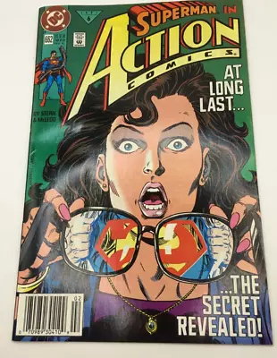 Buy DC Action Comics #662 At Long Last The Secret Revealed 2nd Print 1991 Vintage • 3.28£