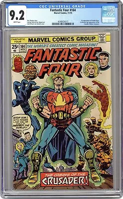 Buy Fantastic Four #164 CGC 9.2 1975 4048426013 • 186.39£