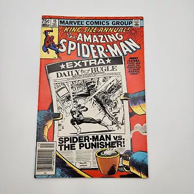 Buy Amazing Spider-man Annual #15 First Print Marvel Comics (1981) Punisher • 11.65£