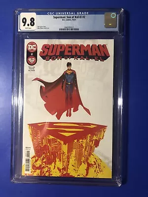 Buy Superman Son Of Kal El #2 CGC 9.8 1ST PRINT APPEARANCE Jay Nakamura COMICS 2021 • 55.92£