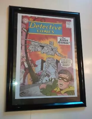 Buy Batman Poster #23 FRAMED Zebra Robin Detective Comics 275 (1960) Sheldon Moldoff • 69.89£
