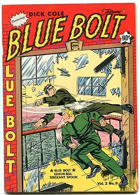 Buy Blue Bolt Vol. 2--#9--1942--COMIC BOOK--Novelty--VF- • 128.14£