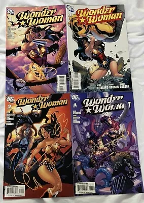 Buy Wonder Woman 2006 Issues 1 2 3 4 Comic Bundle Bagged And Boarded Free P&P • 10£