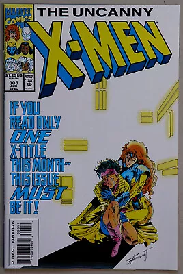 Buy Uncanny X-Men #303 Vol 1 - Marvel Comics - Scott Lobdell - Richard Bennett • 3.95£
