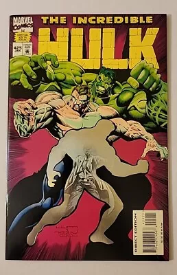 Buy Incredible Hulk #425 (1995) 9.4 NM Marvel High Grade Comic Book Hologram Cover • 10.10£