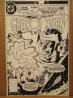 Buy Green Lantern 133 JIM STARLIN COVER PROOF ART 1980 B&W Silverprint Stat W) COA • 77.62£