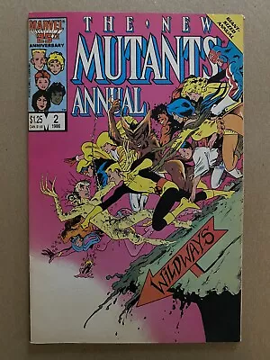 Buy New Mutants Annual #2 1986 1st Printing Comic  1st Appearance Of X-Men Psylocke • 132.76£