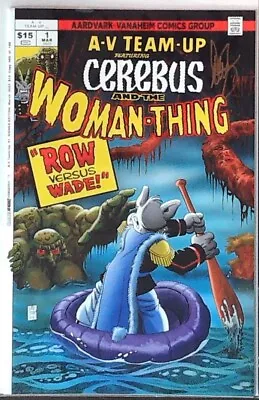 Buy Cerebus: A-V Team-Up Cerebus & The Woman-Thing #1 (2024) - SIGNED Dave Sim - NEW • 24.99£