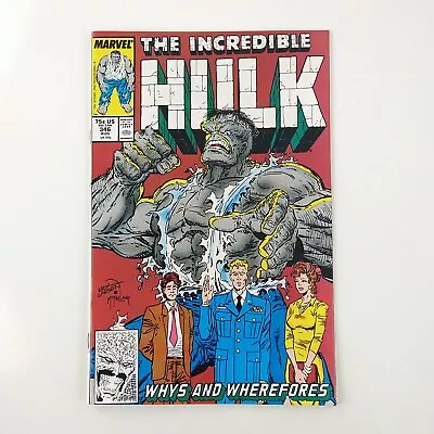 Buy The Incredible Hulk #346 Todd McFarlane Cover VF+ (1988 Marvel Comics) • 4.65£