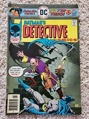 Buy DETECTIVE COMICS #460 (DC Comics 1976) Batman 30 Cent 1st App CAPTAIN STINGAREE • 11.65£