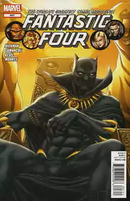Buy Fantastic Four (Vol. 1) #607 VF; Marvel | Black Panther Jonathan Hickman - We Co • 6.60£