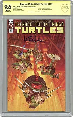 Buy Teenage Mutant Ninja Turtles #117 Lofti 1:10 Variant CBCS 9.6 SS Eastman 2021 • 174.74£
