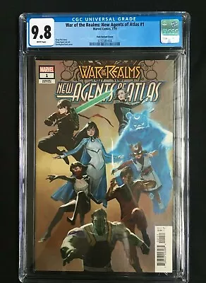Buy War Of The Realms: New Agents Of Atlas #1 Park Variant  CGC 9.8 3737281004 • 250£