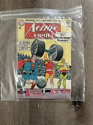 Buy 1963 Action Comics #304 Superman DC COMICS 1st Appearance Of The Black Flame • 232.98£