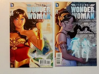 Buy The Legend Of Wonder Woman No.'s 1 And 2.(2016).DC.Comics.V.Fine.Free Postage. • 9.95£