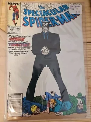 Buy Spectacular Spider-man #139 Origin Of Tombstone *1988* 8.5 • 5.44£