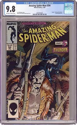 Buy Amazing Spider-Man #294D CGC 9.8 1987 4387045003 • 291.23£