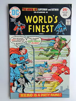 Buy Dc Comics. Worlds Finest   # 231 July 1975 .  Please Read Condition • 6.50£