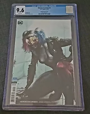 Buy Heroes In Crisis 1 Mattina 1:200 Variant CGC 9.6 2018 DC Comics • 33.15£