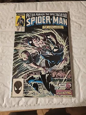 Buy Peter Parker The Spectacular Spiderman #132  Kraven's Last Hunt Part 6 • 6.21£