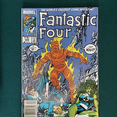 Buy Fantastic Four #289 Newsstand Death Of Basilisk 1961 Series Marvel Silver Age • 15.52£