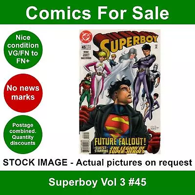 Buy DC Superboy Vol 3 #45 Comic - VG/FN+ 01 November 1997 • 3.49£
