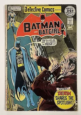 Buy Detective Comics #415. Sept 1971. Dc. Vg. Batgirl! Four Stories! Neal Adams! • 15£