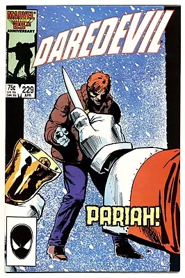 Buy DAREDEVIL #229 F, Miller, Mazzucchelli, Direct Marvel Comics 1986 Stock Image • 3.11£