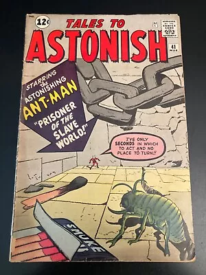 Buy TALES TO ASTONISH #41 *Early/1963 Marvel! Early Ant-Man!* Super Bright/Colorful! • 62.09£