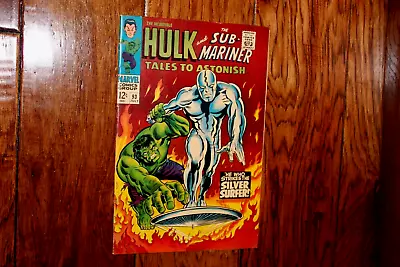 Buy Tales To Astonish #93 July 1967 Hulk & Silver Surfer Cover High Grade Comic Book • 582.46£