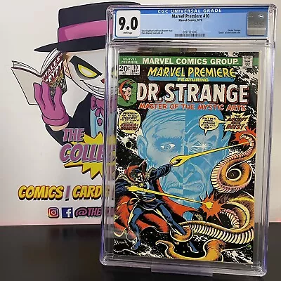 Buy MARVEL PREMIERE #10 CGC 9.0 Dr. Strange. 1ST SHUMA GORATH & DEATH OF ANCIENT One • 194.15£