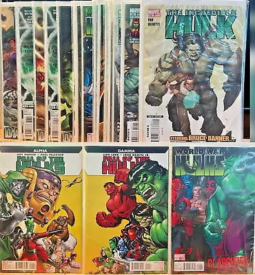 Buy Incredible Hulk #601-617 Full Run + Specials + Tie Ins 21 Issue Set Marvel 2009 • 38.82£