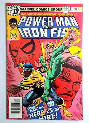 Buy 1978 Power Man And Iron Fist 54 VF/NM.First App.Hero For Hire.CENTS COPY.Marvel • 58.93£