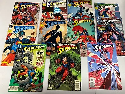 Buy Superboy Comics Lot DC 11 Books 1994-2014 3 4 10 11 17 18 19 27 32 55 Annual 2 • 6.21£