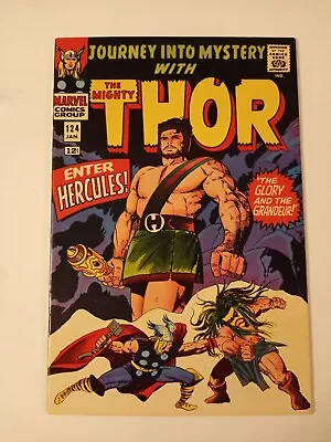 Buy Journey Into Mystery 124 1967 Marvel Comics 2nd App. Of Hercules NM-Mile High 2  • 543.63£