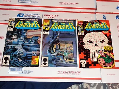 Buy The Punisher Limited Series #1 & #4 - 1985  /Plus Bonus Comic - MARVEL COMICS • 38.83£