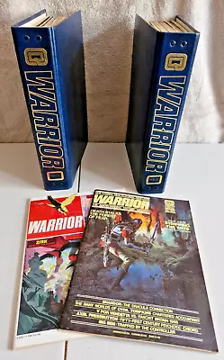 Buy Complete Collection Of Quality Magazine - WARRIOR - From The 1980's In Binders • 349£