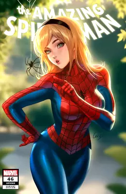Buy Amazing Spider-man #46 Lesley Leirix Li Exclusive Variant 2024 Marvel Comics Nm • 7.76£