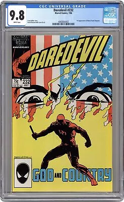 Buy Daredevil #232 CGC 9.8 1986 4060800002 • 202.28£