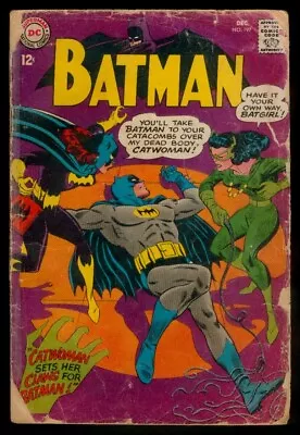 Buy DC Comics BATMAN #197 Batgirl Catwoman FR+ 1.2 • 11.63£