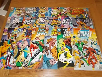 Buy 18 X DC Comics  Justice League International  51-68 Complete Run  Collection • 6£
