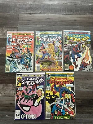 Buy Vtg 70s/80s Marvel The Amazing Spider-Man Comic Books Lot Of 5 • 38.82£