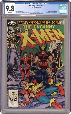 Buy Uncanny X-Men #155D CGC 9.8 1982 4441116005 • 124.26£