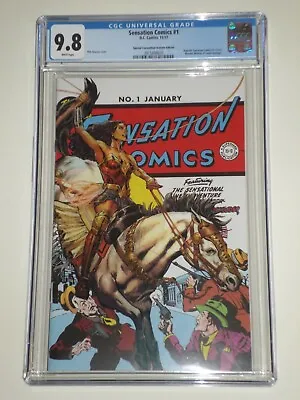 Buy Sensation Comics 1 (2017 DC) CGC 9.8 Special Convention Acetate Edition • 62.12£