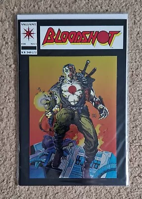 Buy Bloodshot #1 Valiant Comic Chromium Cover 1993 Barry Windsor-Smith • 3.49£
