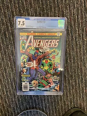 Buy Avengers #152 CGC 7.5 White Pages 1st New Black Talon! Marvel 1976 • 232.97£