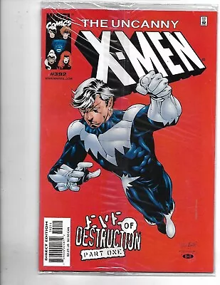 Buy Uncanny X-Men #392, 2001, 9.6, NM Plus, Sealed Book With Marvel CD, Stan Lee Era • 23.34£